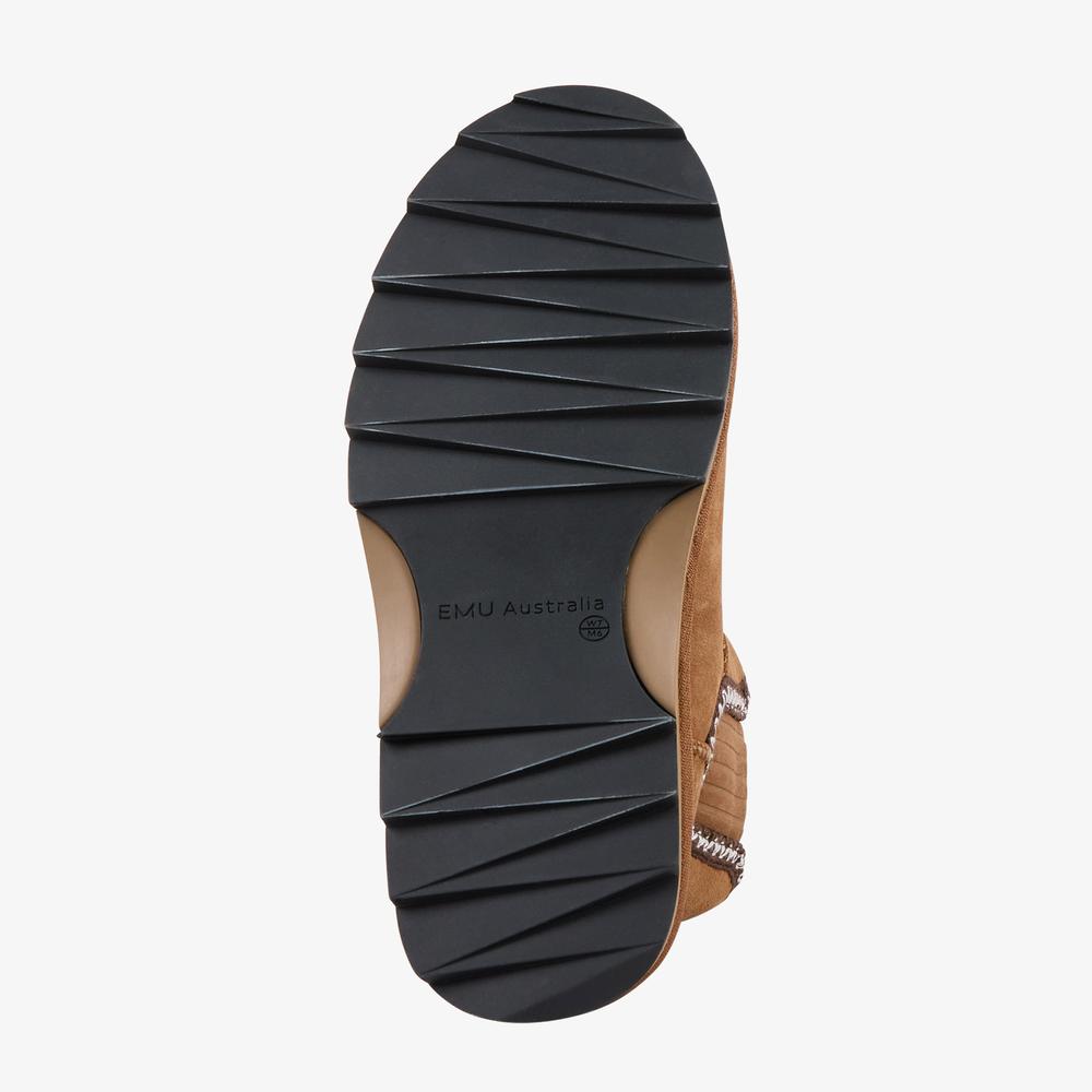 Buty damskie Emu Australia Higgie W13198CHES - brązowe