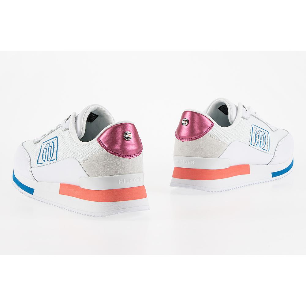 Buty Tommy Hilfiger Feminine Active City FW0FW06459-XKL - białe