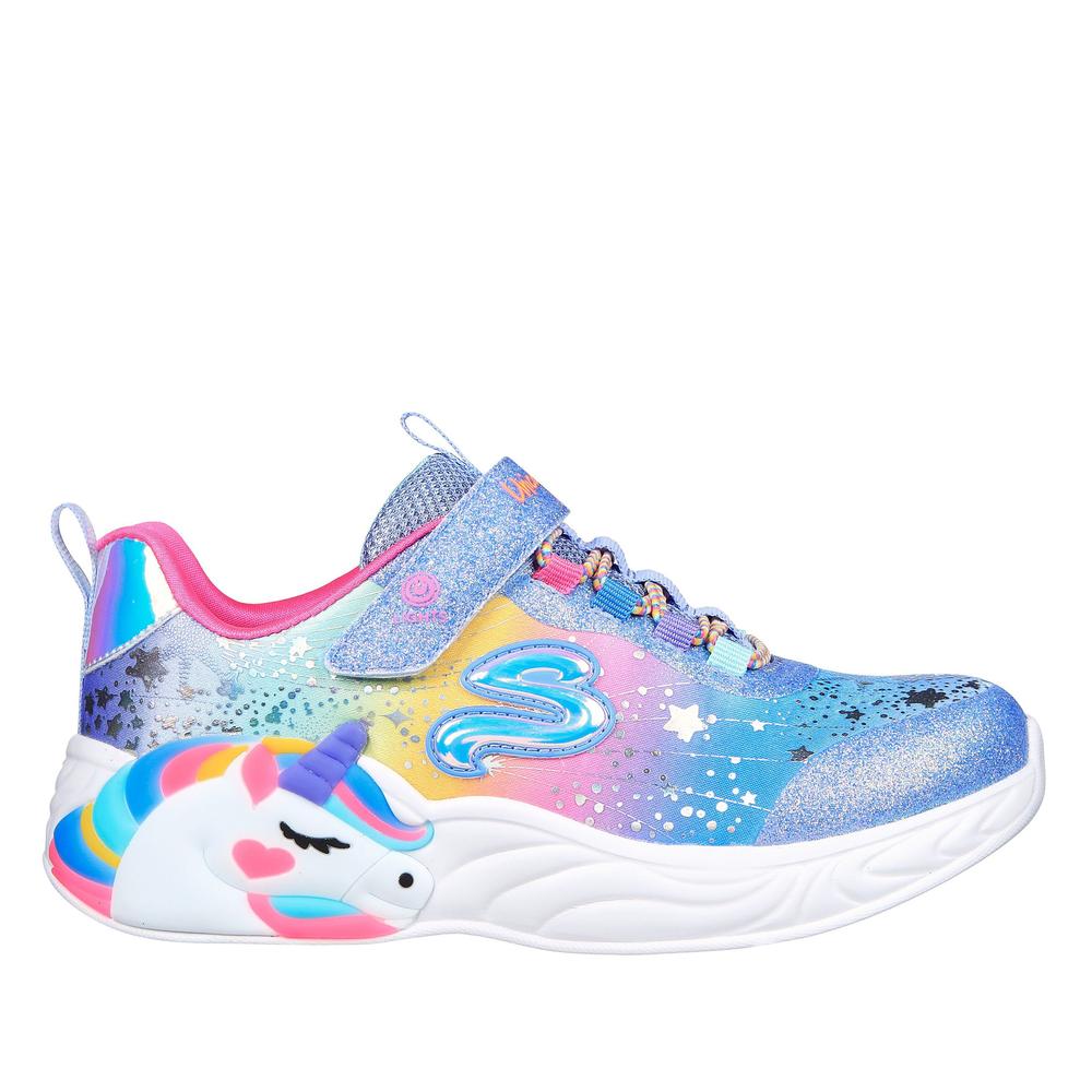 Buty Skechers S Lights Unicorn Dreams 302311LBLMT - multikolor