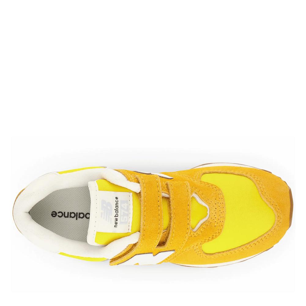 Buty New Balance PV574RC1 - żółte