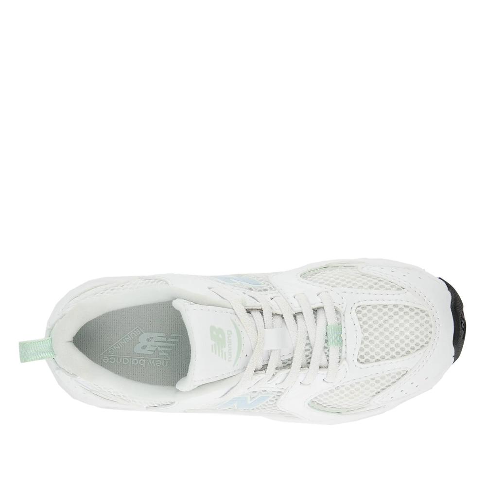 Buty dziecięce New Balance PZ530SP - białe