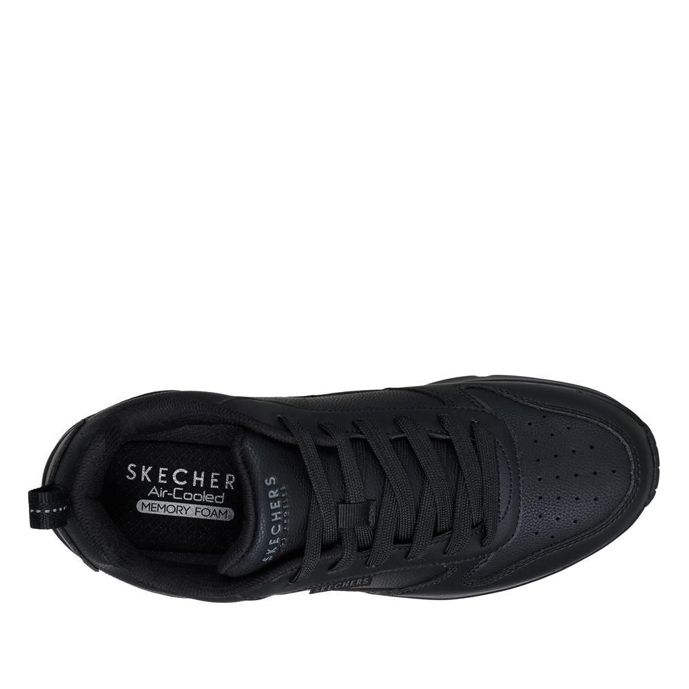 Buty męskie Skechers Uno Alder 183012BBK - czarne