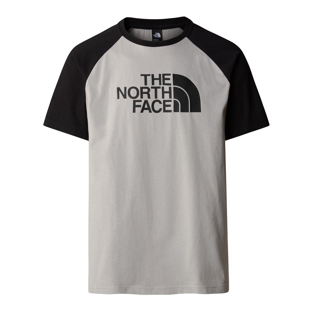 Koszulka The North Face Raglan Easy 0A87N7PI61 - biało-czarna