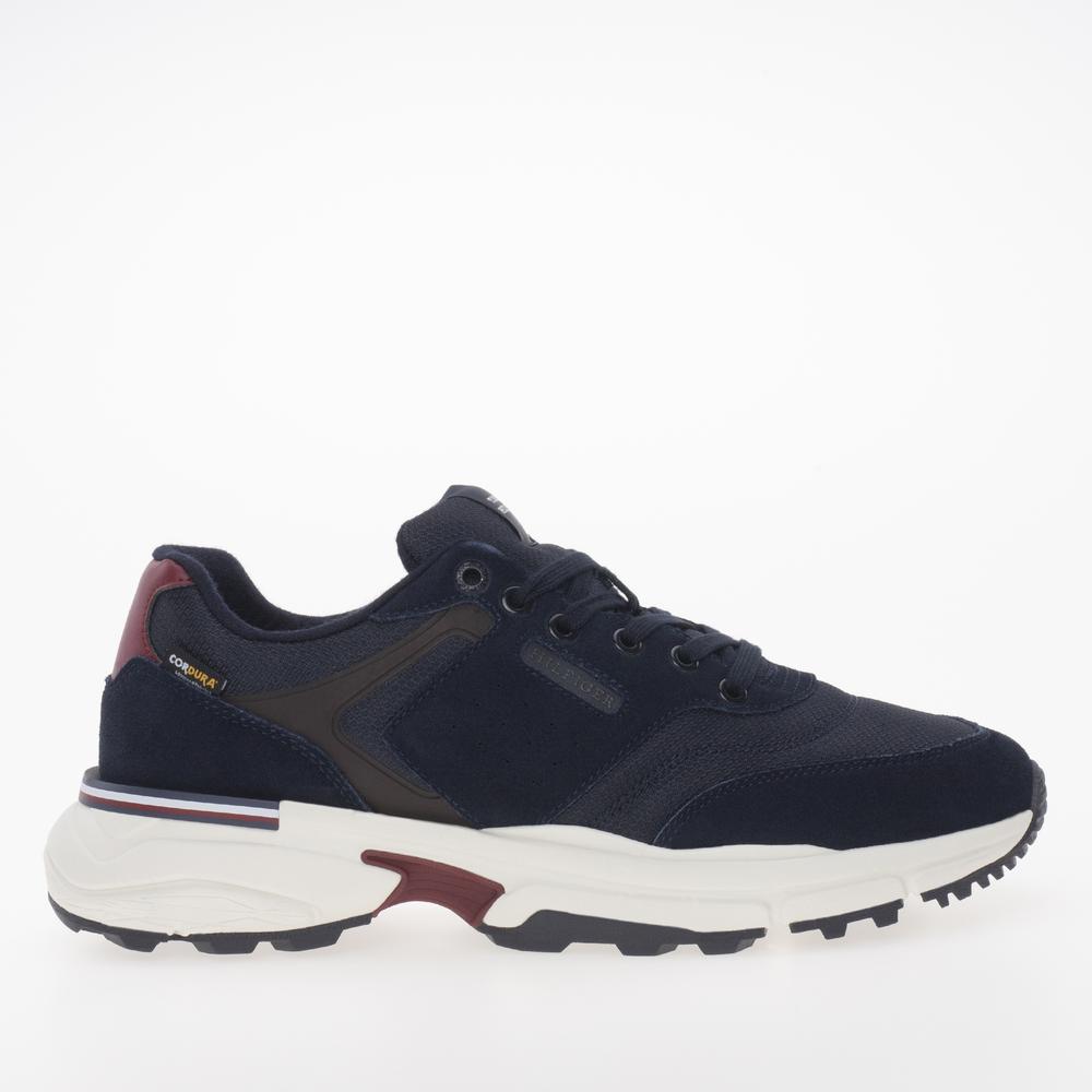 Buty Tommy Hilfiger Runner Cordura Mix FM0FM05221-DW5 - granatowe