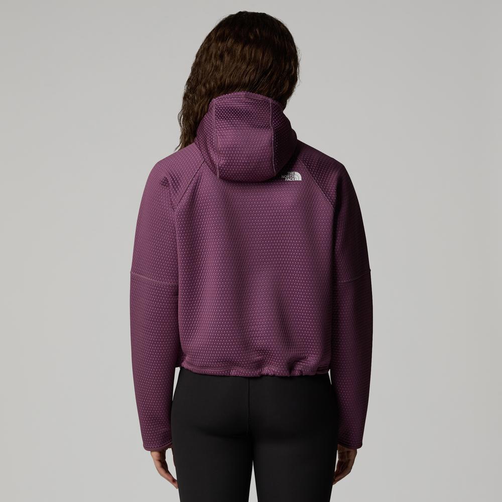Kurtka The North Face Dotknit Thermal FZ 0A89VE1NI1 - fioletowa