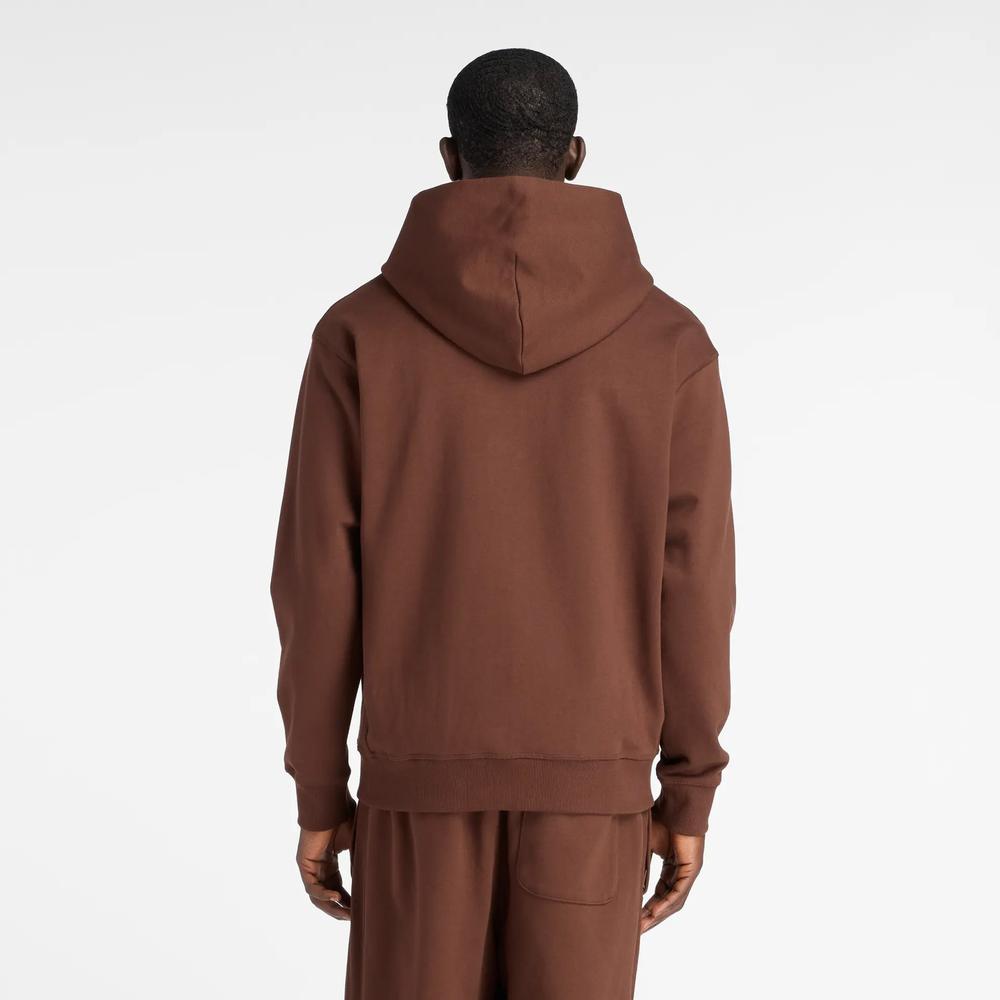 Bluza męska New Balance MJ53506ABJ - brązowa