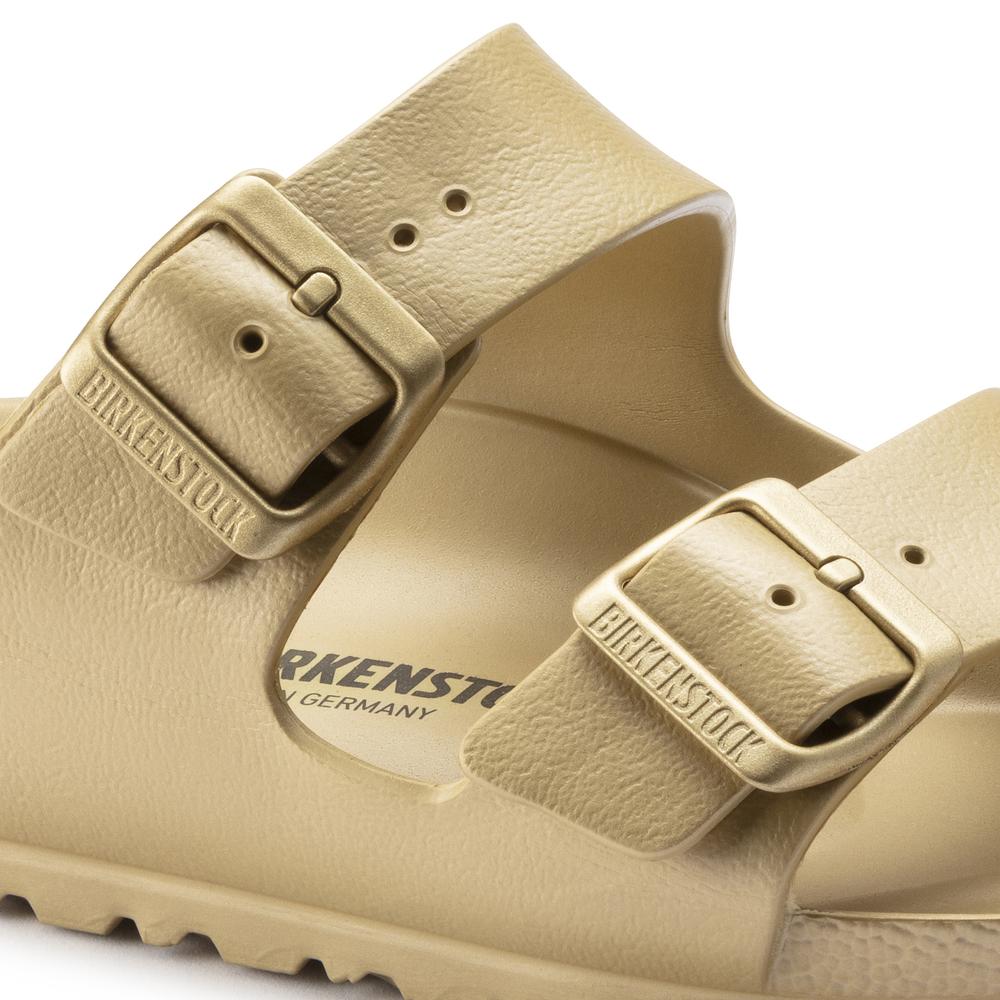 Klapki Birkenstock Arizona Essentials 1022465 - złote