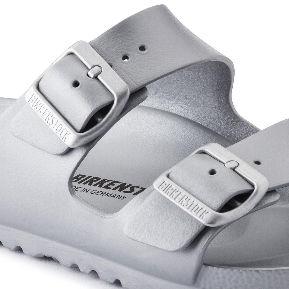 Klapki męskie Birkenstock Arizona Eva 1003490 - szare