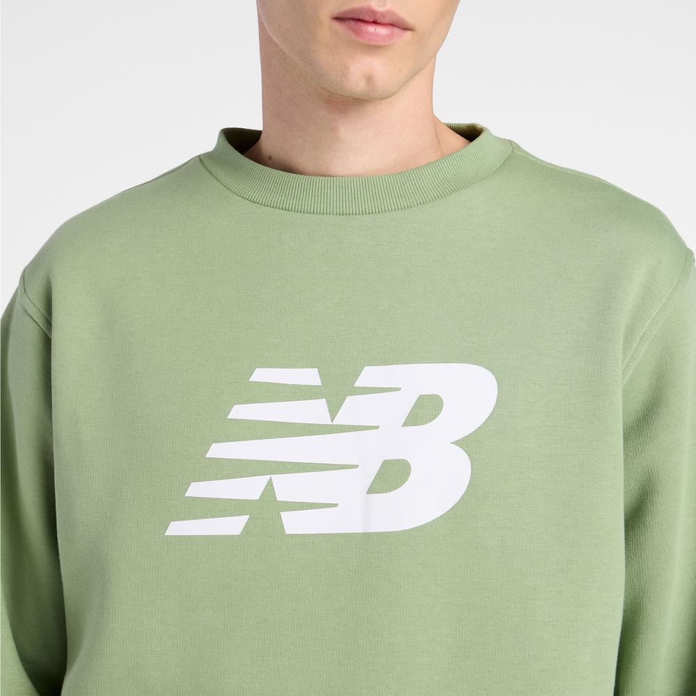 Bluza męska New Balance MT43905AAR - zielona