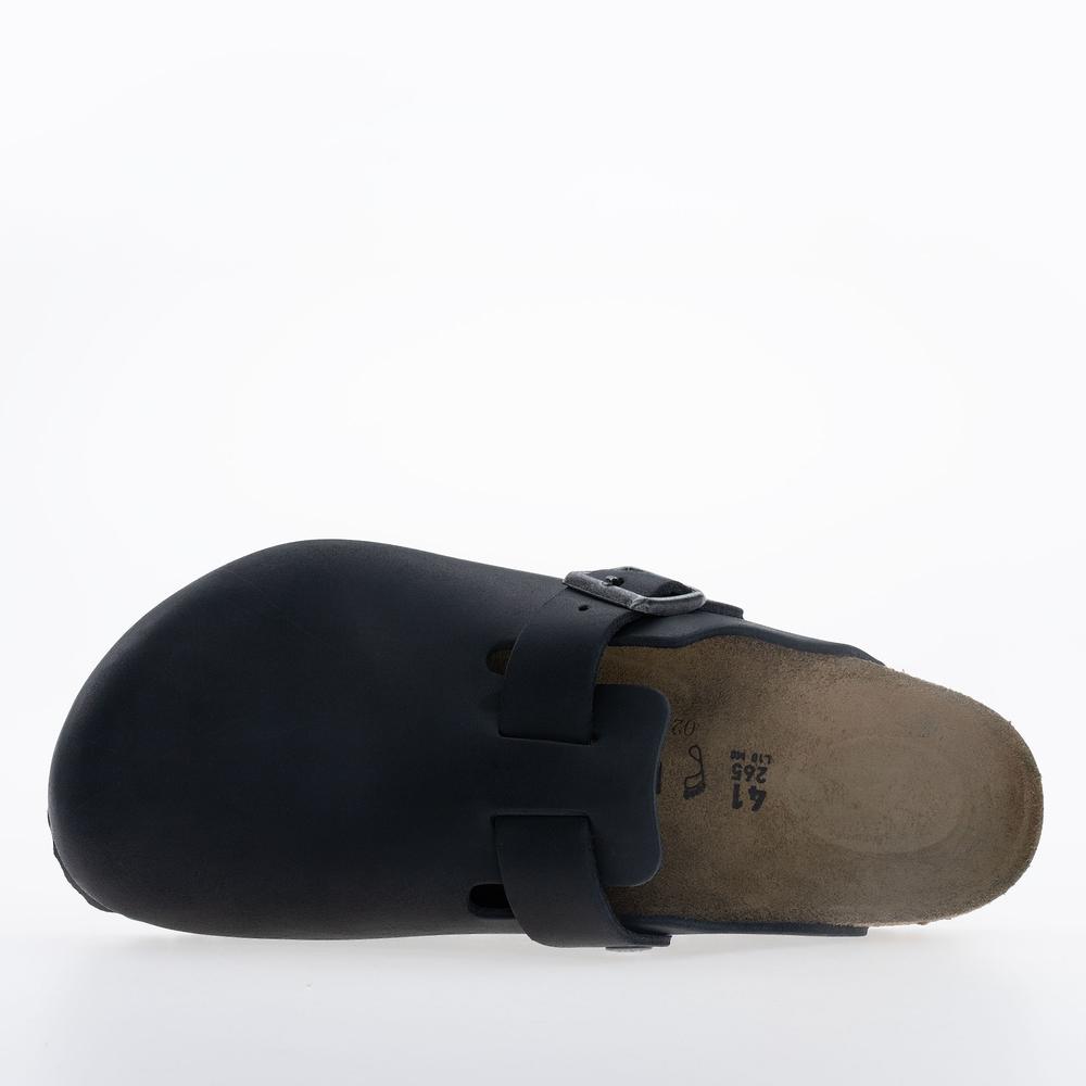 Klapki unisex Birkenstock Boston 59461 - czarne
