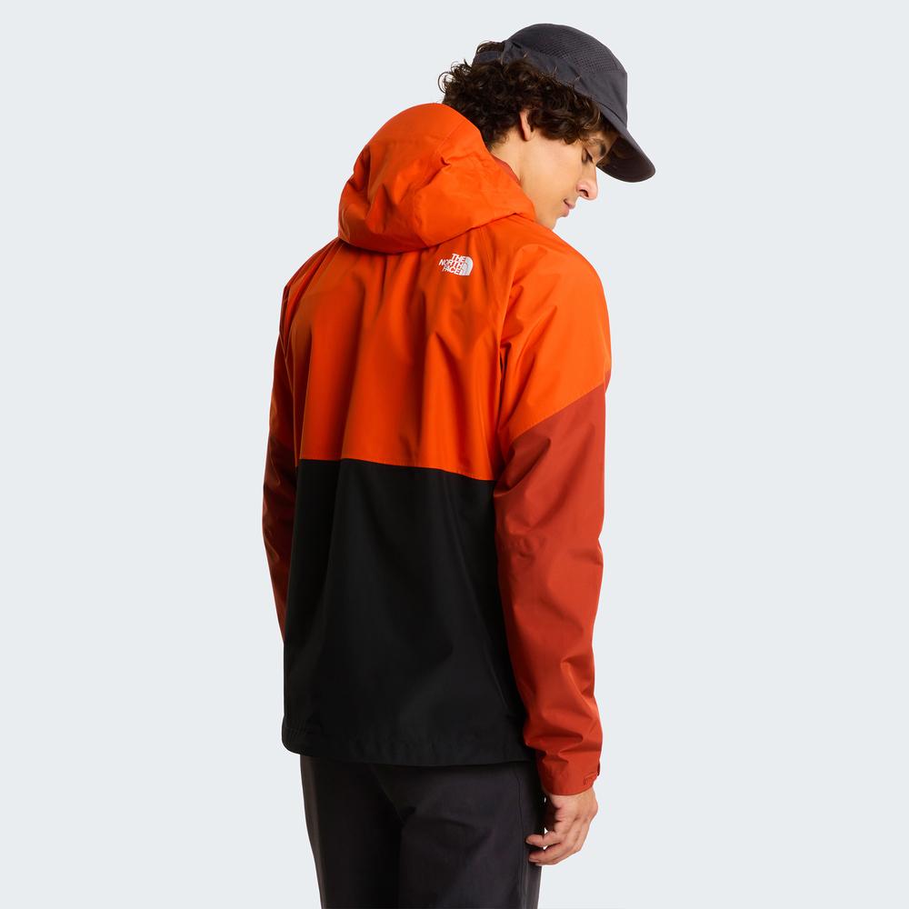 Kurtka męska The North Face Lightning Zip-In 0A87GNMOF1 - czerwono-czarna
