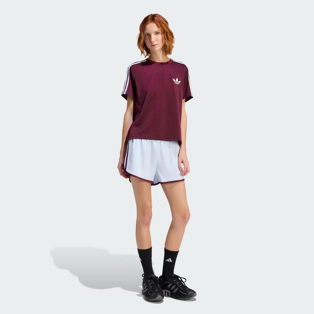 Spodenki damskie adidas Originals 3-Stripes Sprinter KE7999 - niebieskie