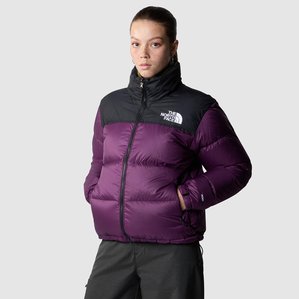 Kurtka The North Face 1996 Retro Nuptse 0A3XEOV6V1 - fioletowo-czarna