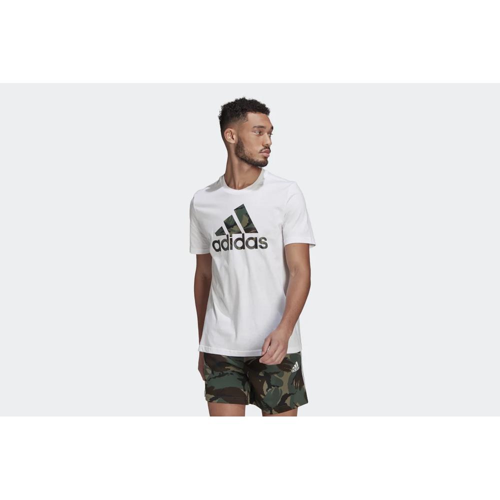 adidas Essentials Camouflage Print Tee > GK9635