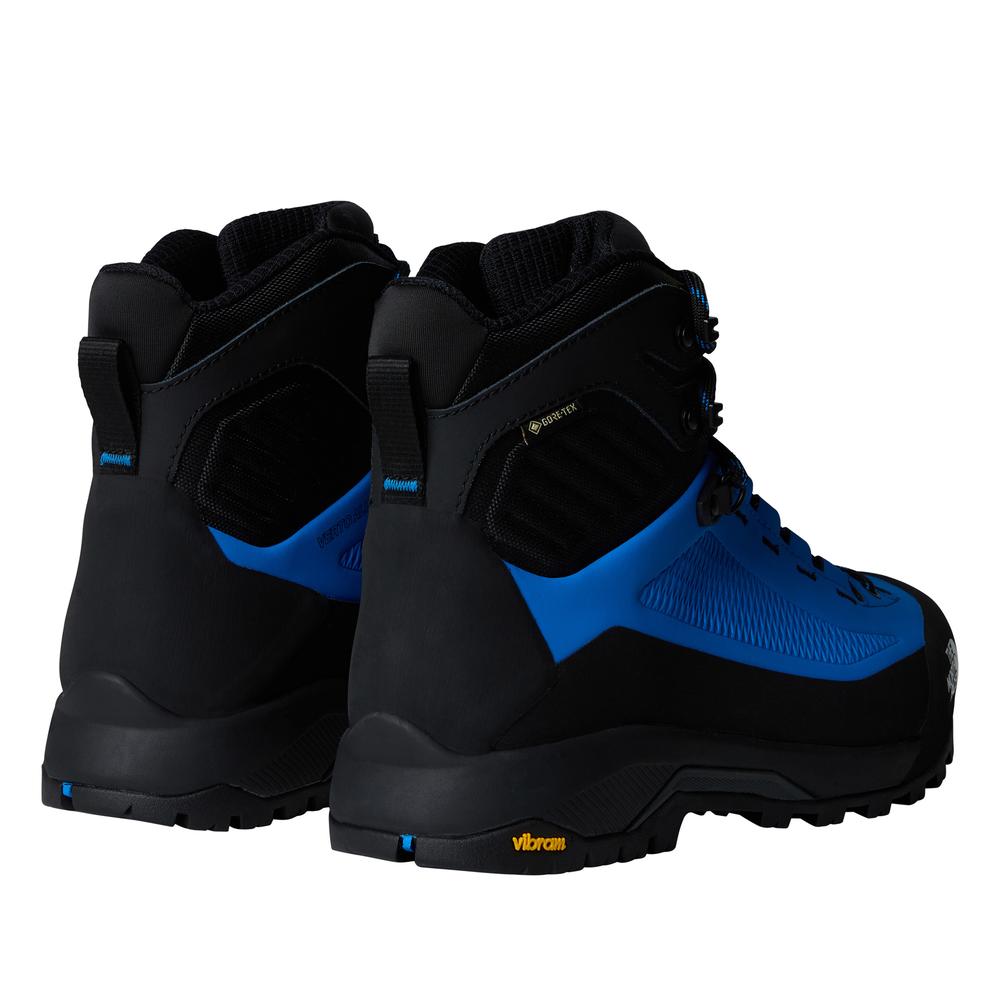 Buty męskie The North Face Verto Gore-Tex Mid 0A83NB16Y1 - czarno-niebieskie