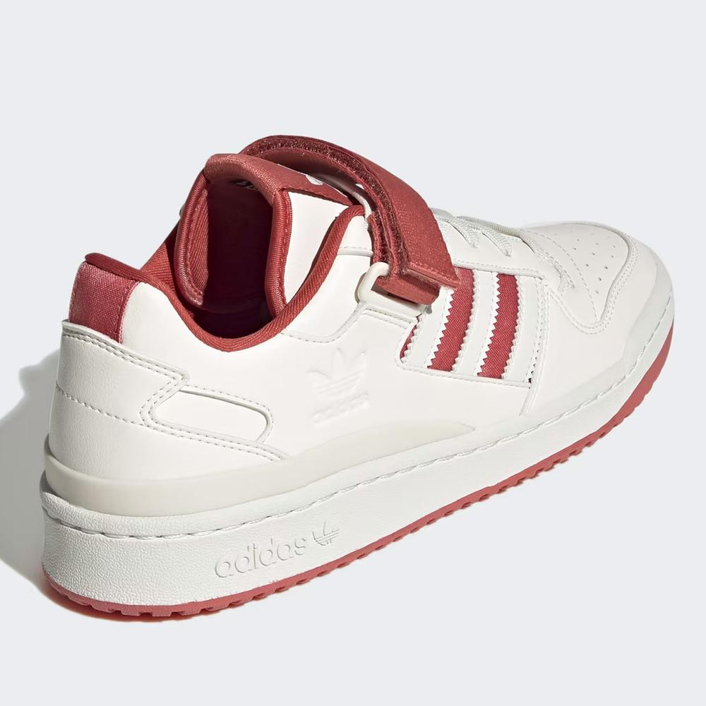 Buty adidas Originals Forum Low GW2043 - kremowo-czerwone
