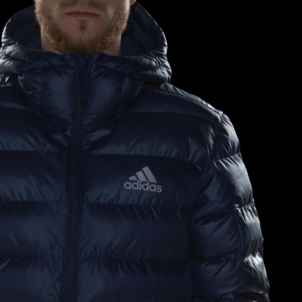 Kurtka adidas 3-Stripes SDP Badge Of Sport GV5329 - granatowa