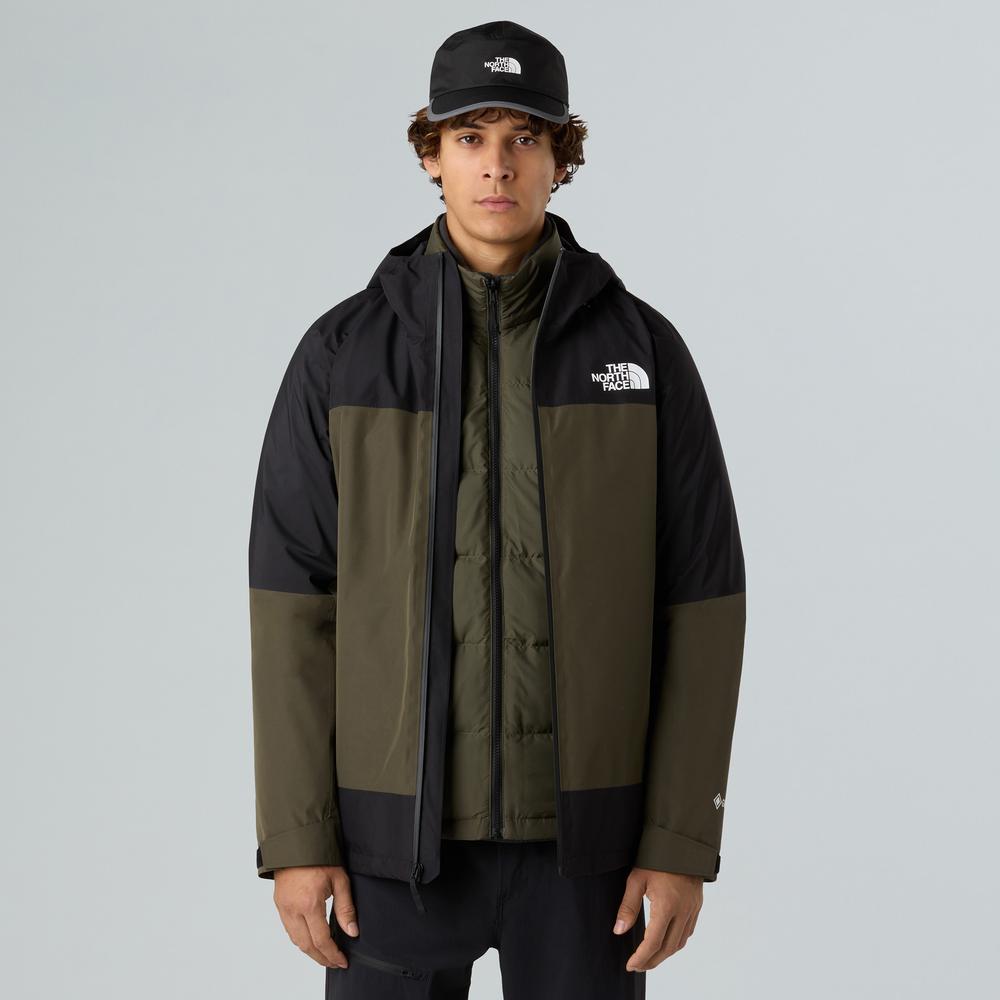 Kurtka męska The North Face 3 in 1 Mountain Light Triclimate Gore-Tex 0A84FCBQW1 - zielona