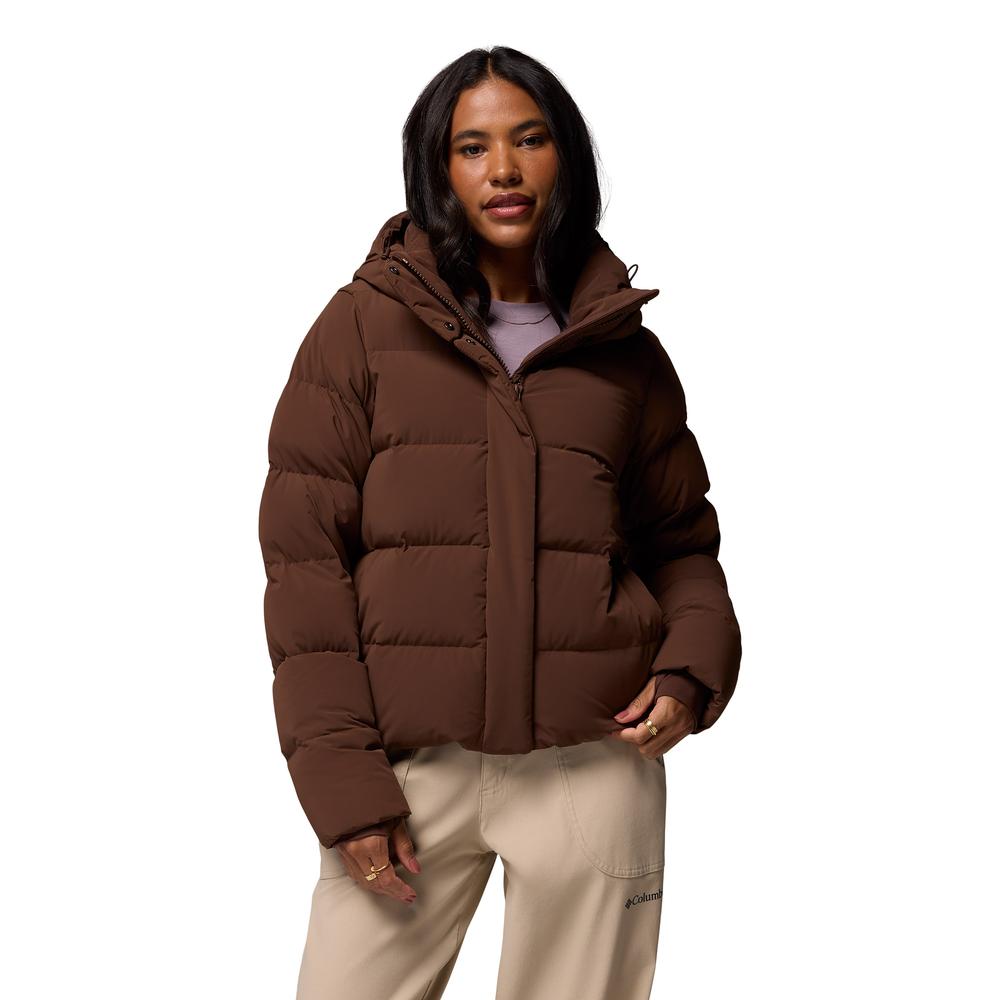 Kurtka damska Columbia Amaze Puff 2133714256 - brązowa