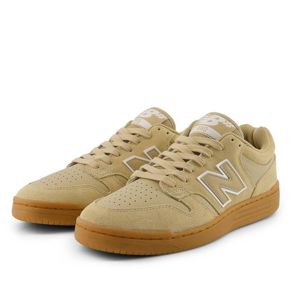 Buty unisex New Balance Numeric UN480TSG - beżowe