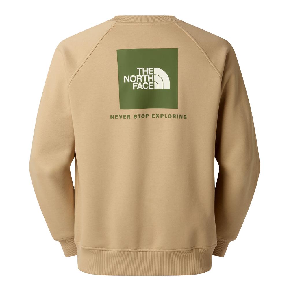 Bluza męska The North Face Raglan Box NS Crew 0A89FALK51 - beżowa