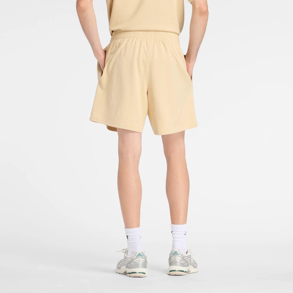 Spodenki męskie New Balance MB61V17CABC - żółte