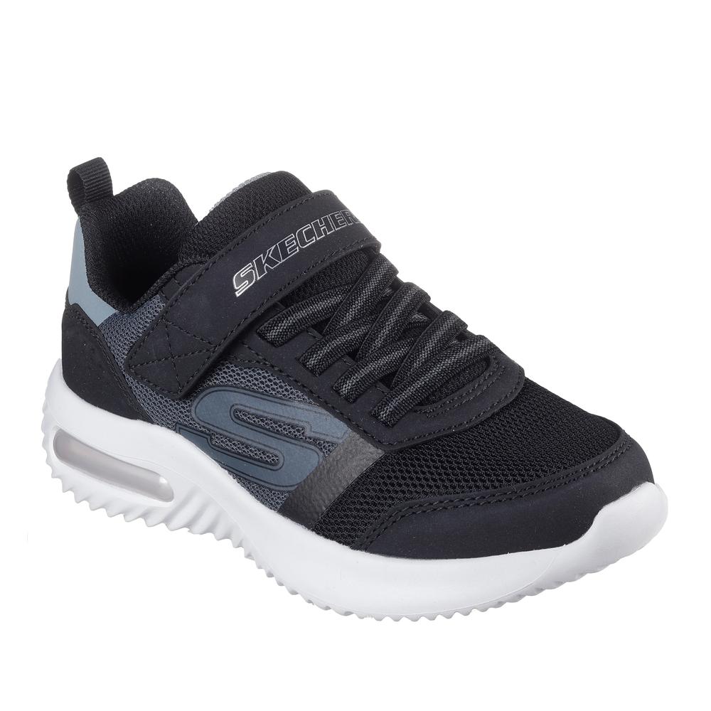 Buty dziecięce Skechers Bounder Tech Ultravoid 403723LBKCC - czarne