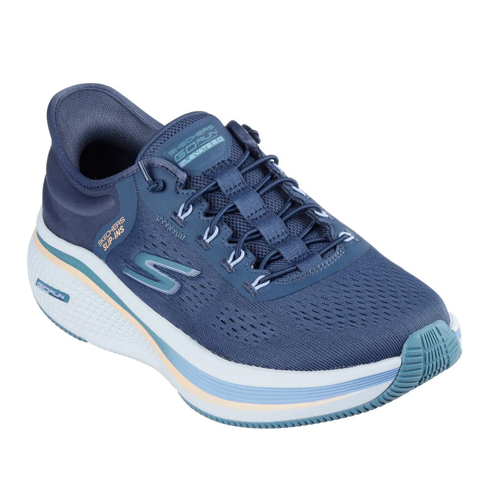 Buty damskie Skechers Go Run Elevate 2.0 - Banyan 129006NVTL - granatowe
