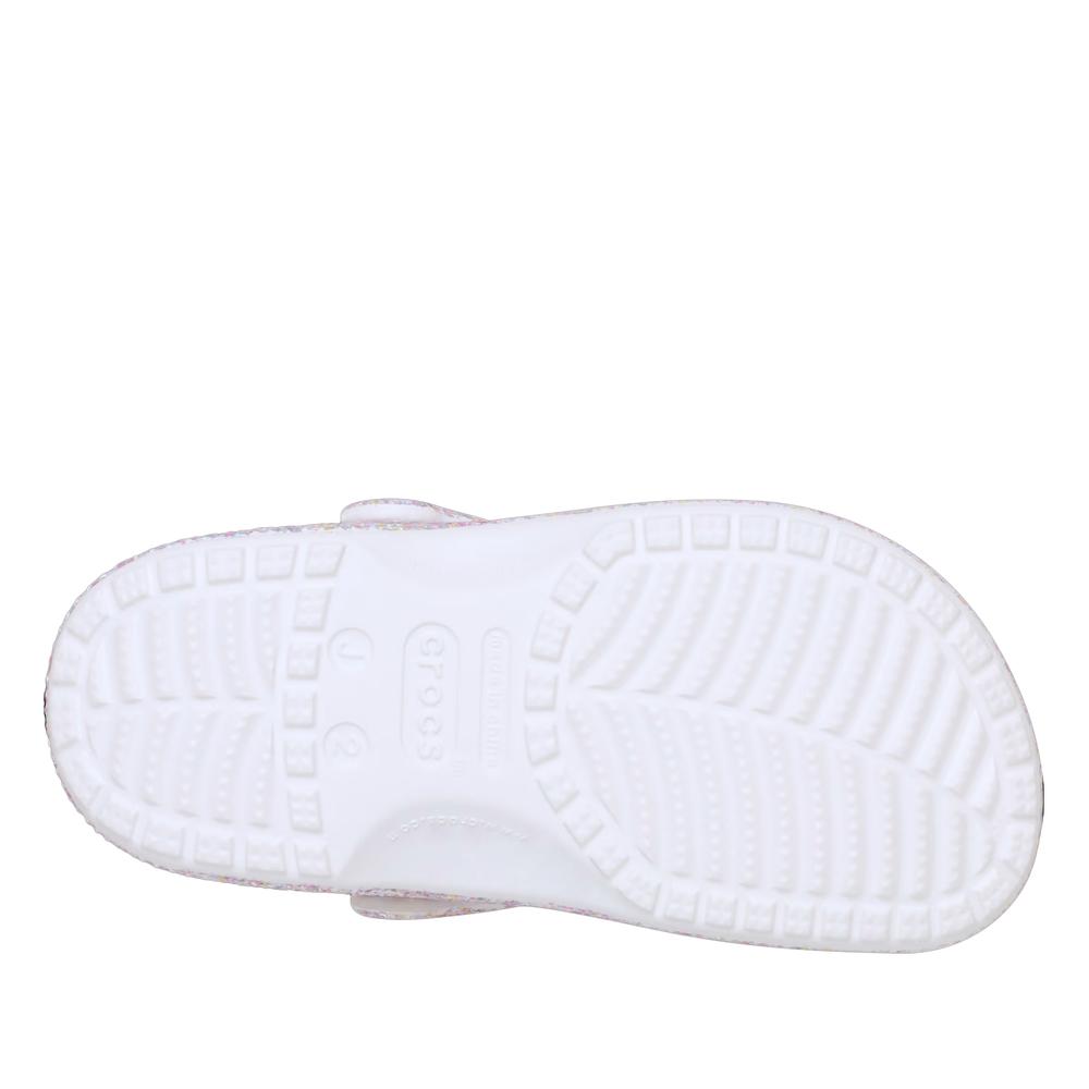 Klapki młodzieżowe Crocs Classic Fantasy Glitter Clog 212561-100 - multikolor