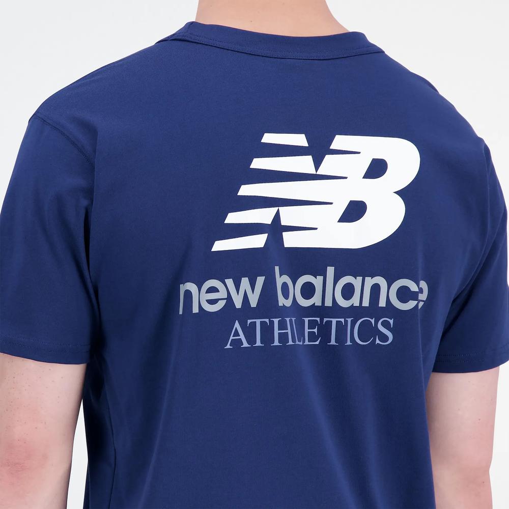 Koszulka New Balance MT31504NNY - granatowa