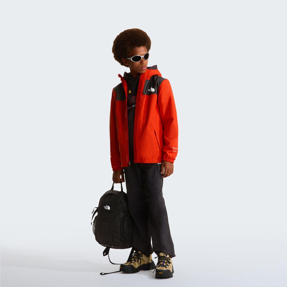 Kurtka dziecięca The North Face Antora Rain Jacket 0A8A48G6L1 - czerwona