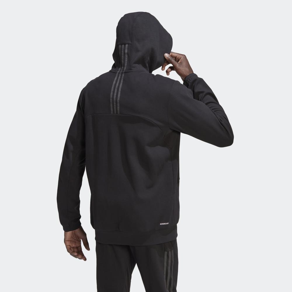 Bluza adidas Aeroready Yoga Full-Zip Hoodie HL2403 - czarna