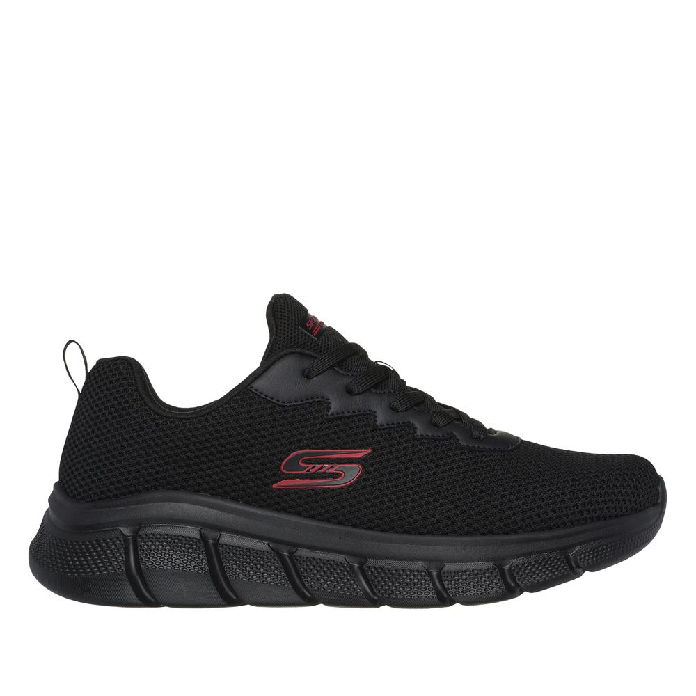 Buty męskie Skechers Bobs Sport B Flex Chill Edge 118106BBK - czarne