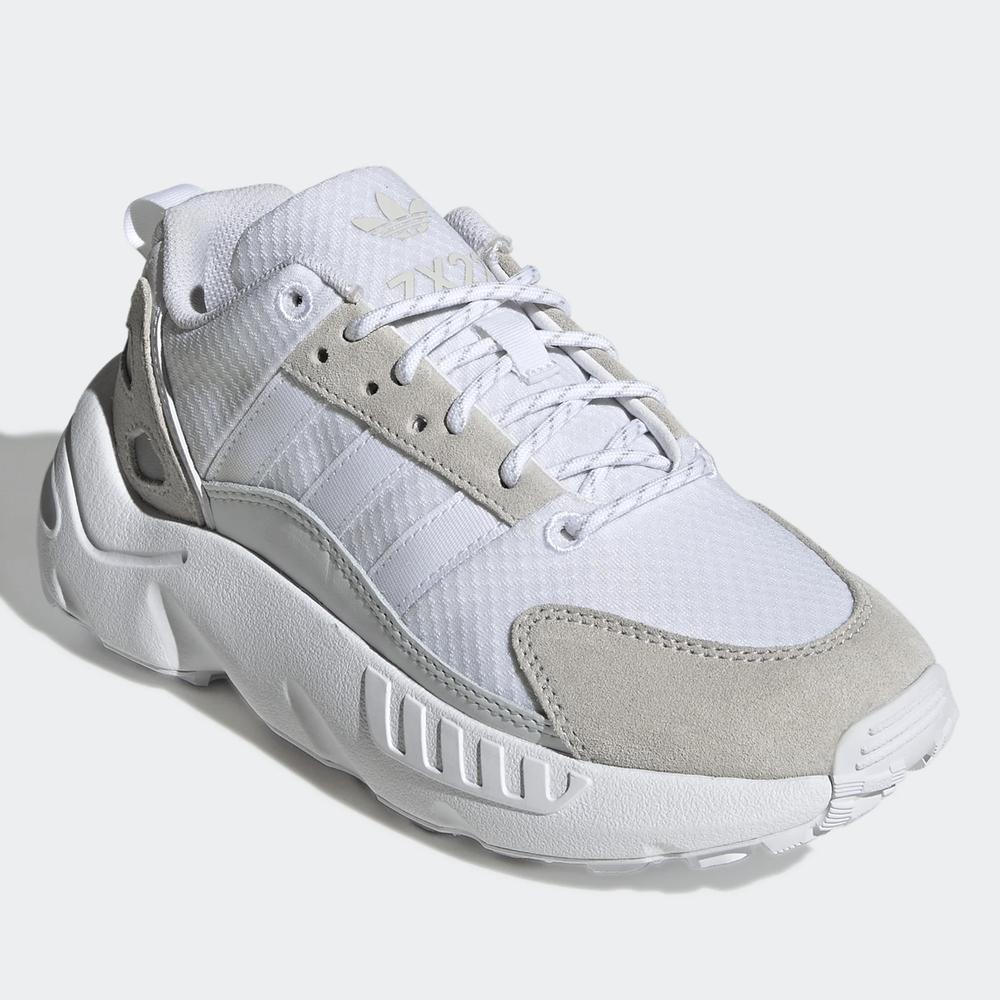 Buty adidas Originals ZX 22 GW3660 - biało-beżowe
