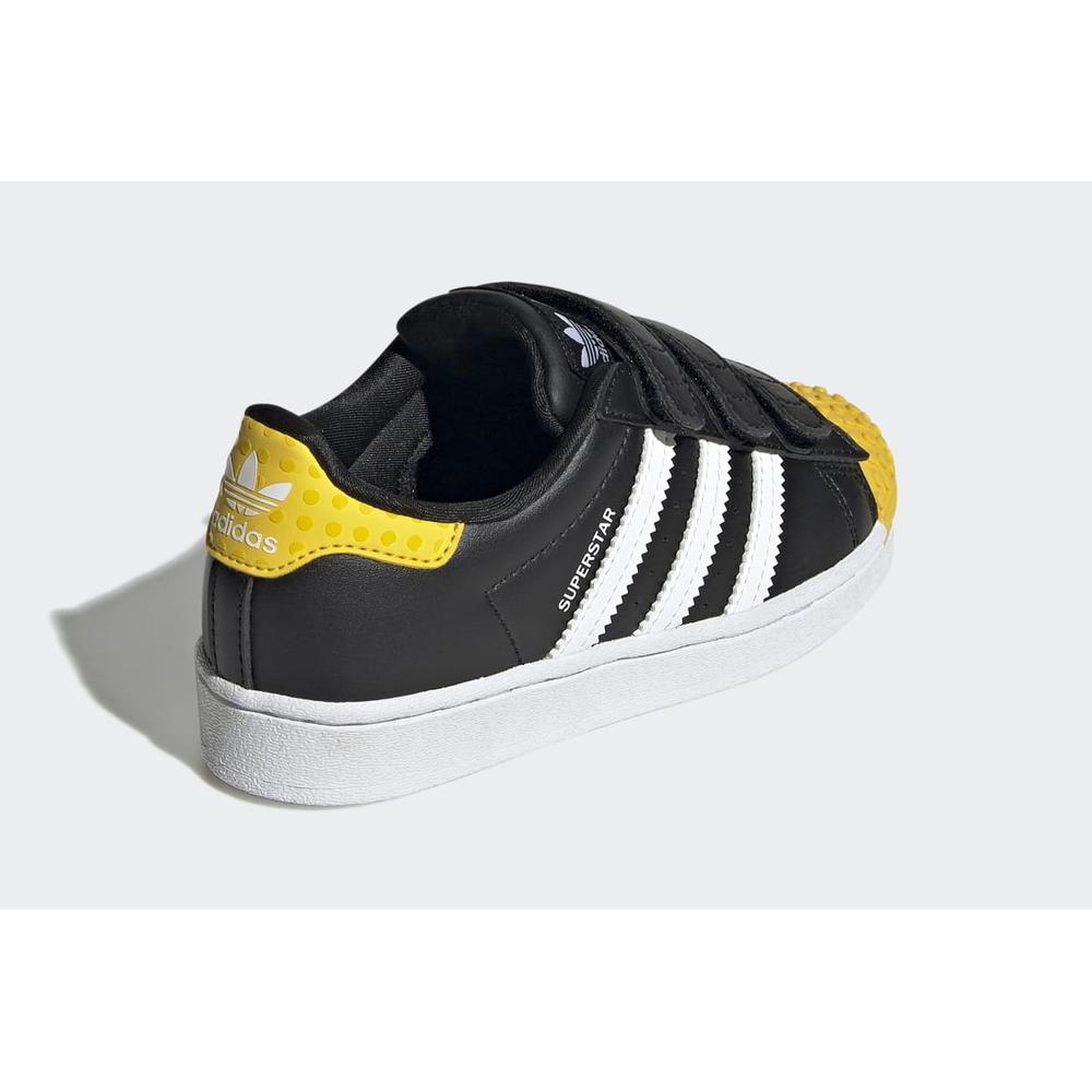 Buty adidas Originals Superstar X Lego GX3383 - czarne