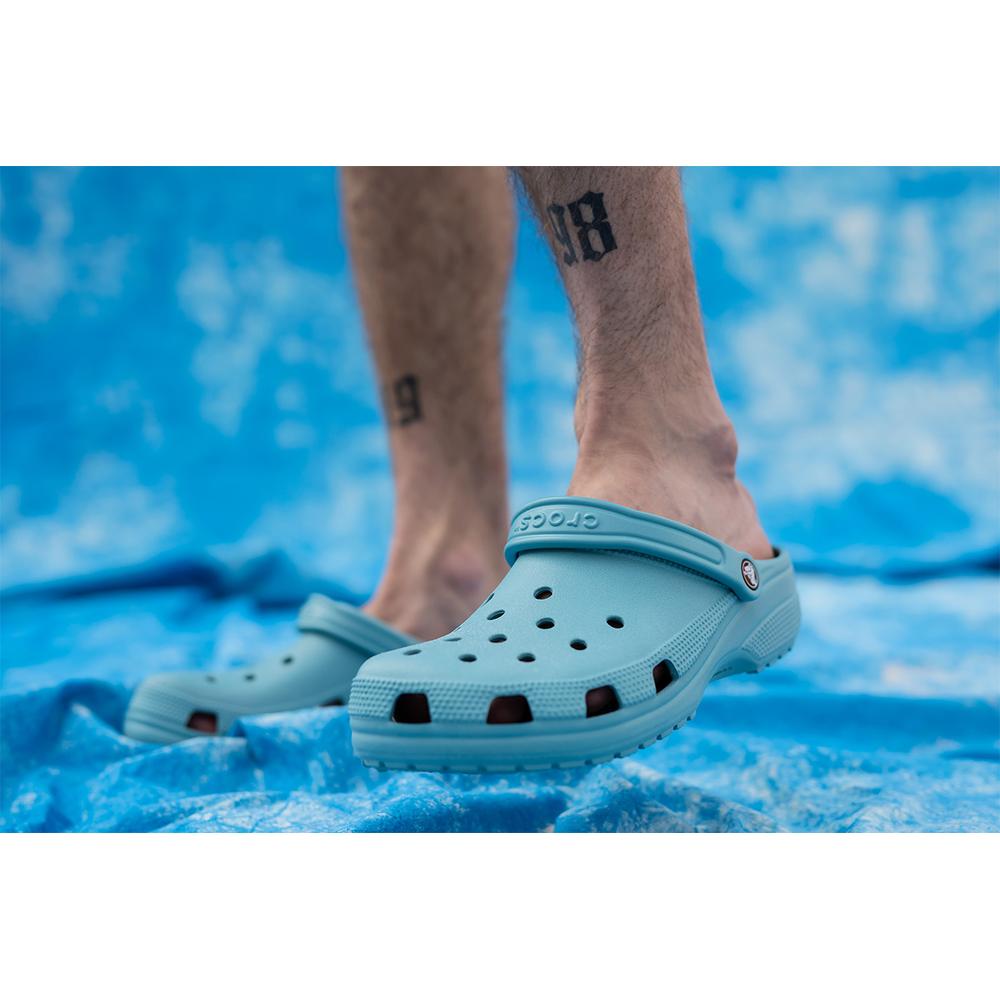 Klapki Crocs Classic Clog 10001-4ST - niebieskie
