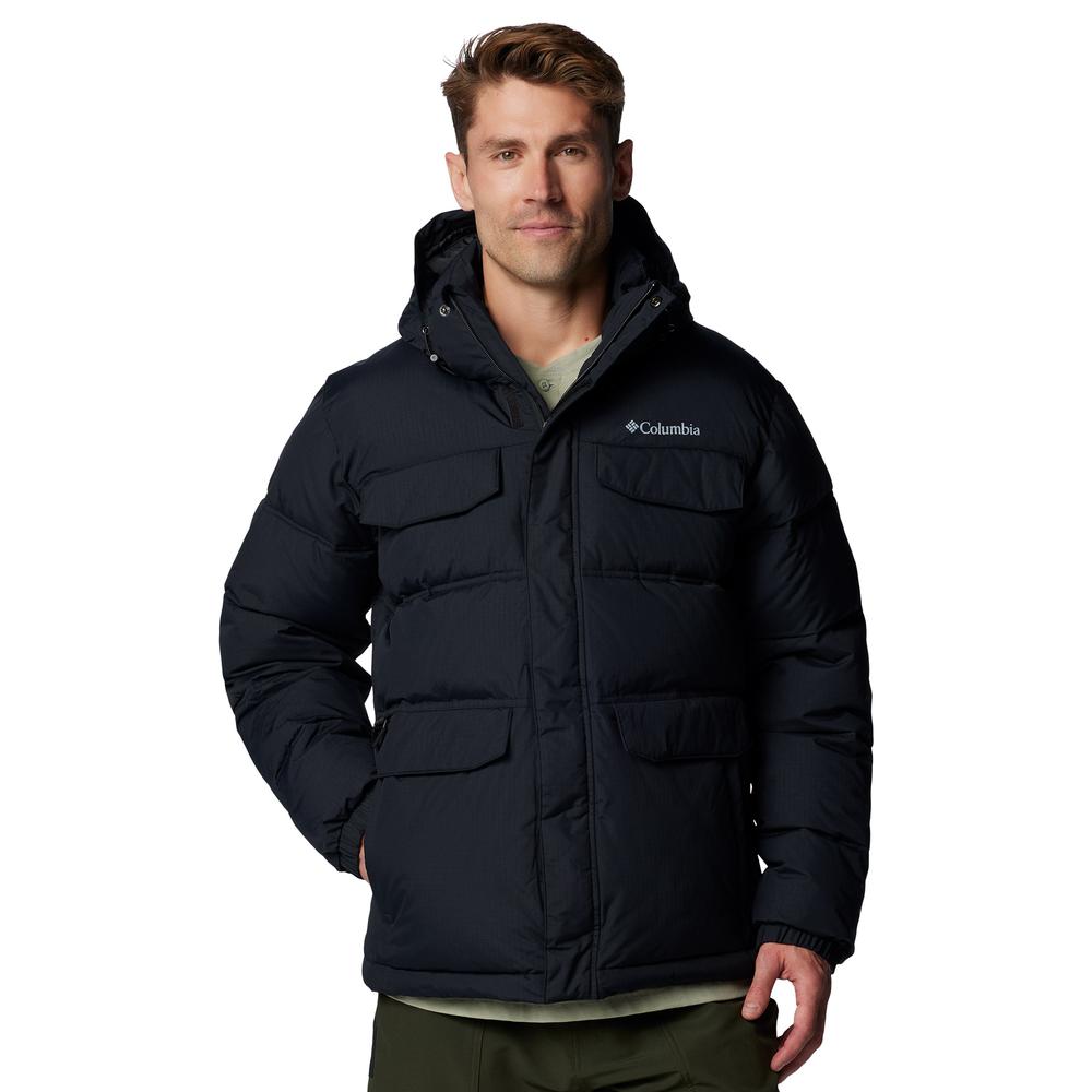 Kurtka męska Columbia Landroamer Hooded Puffer 2088081010 - czarna