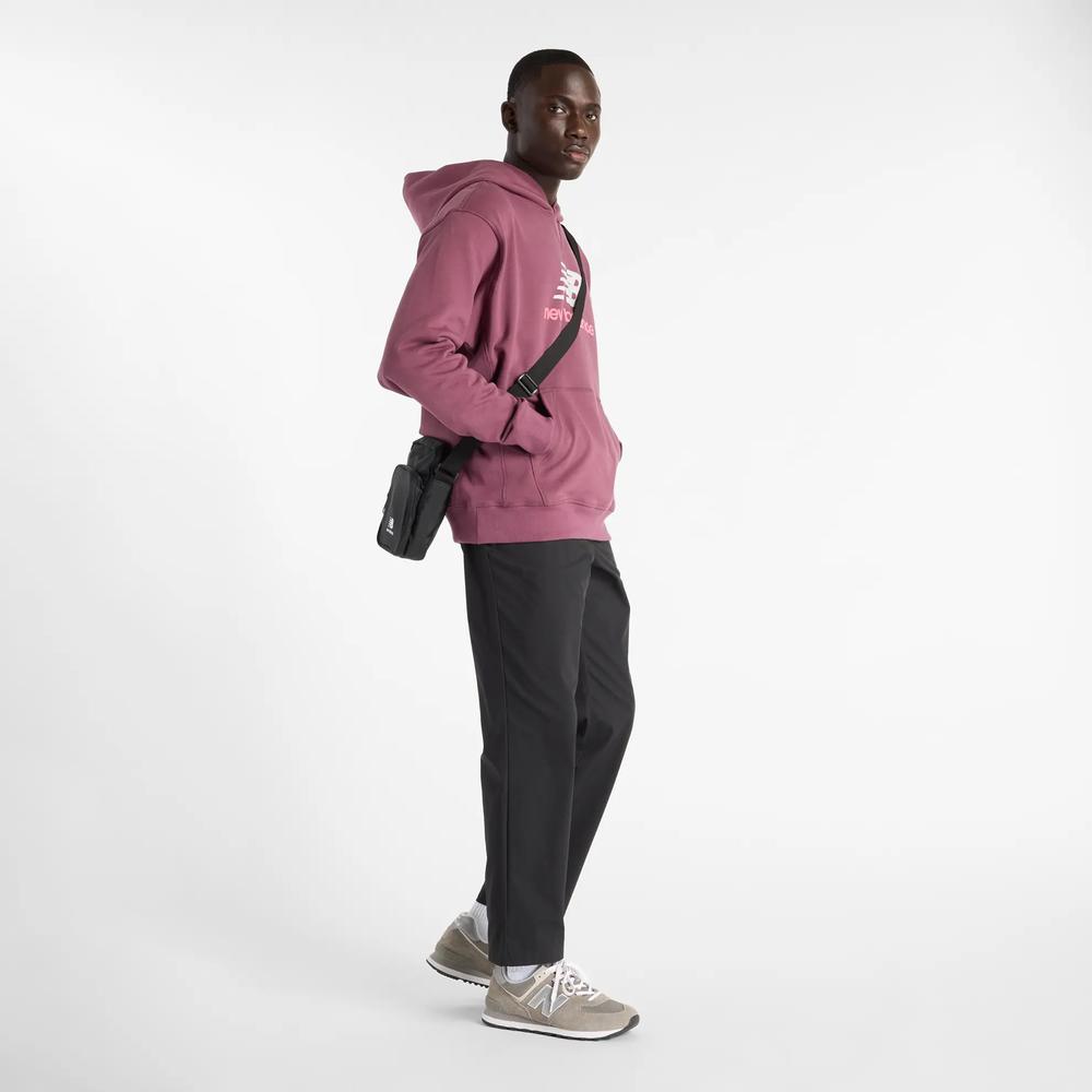 Bluza męska New Balance MT51512FDP - różowa