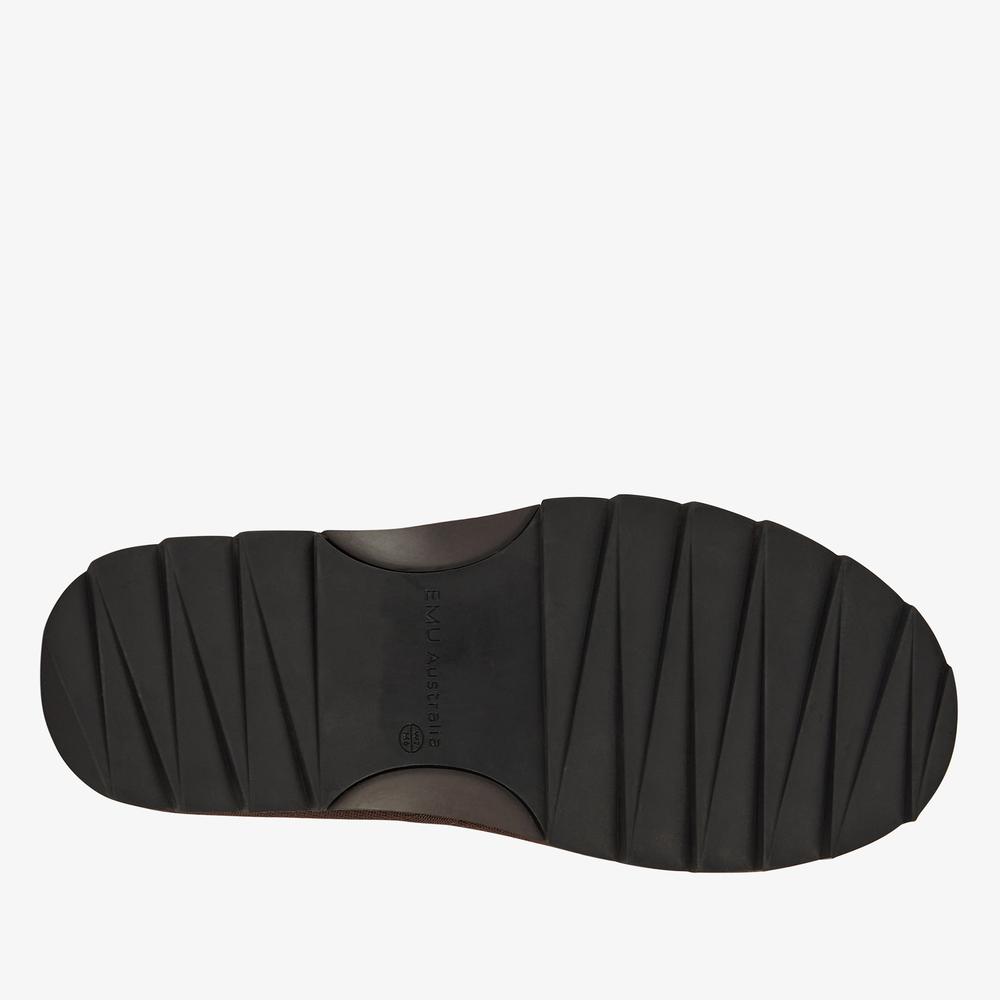 Buty damskie Emu Australia Sharky Scuff W13179CHOC - brązowe
