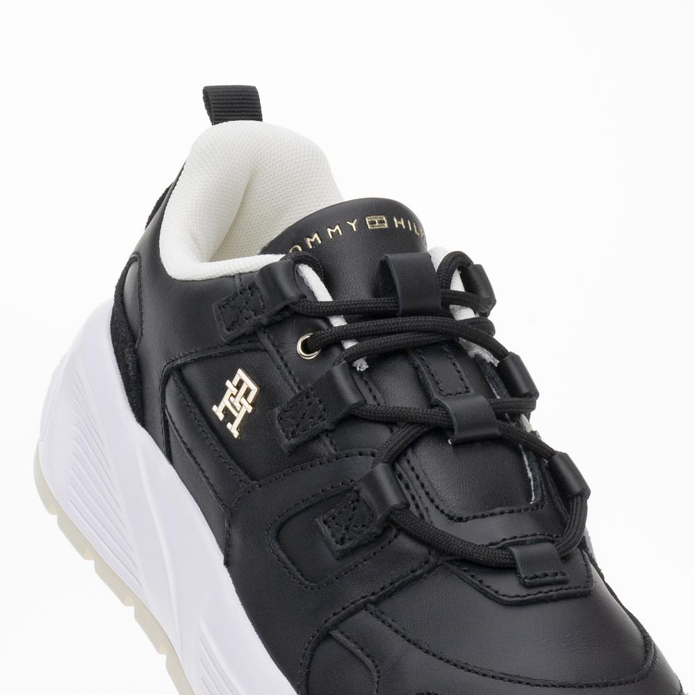 Buty Tommy Hilfiger Premium Runner FW0FW07340-BDS - czarne