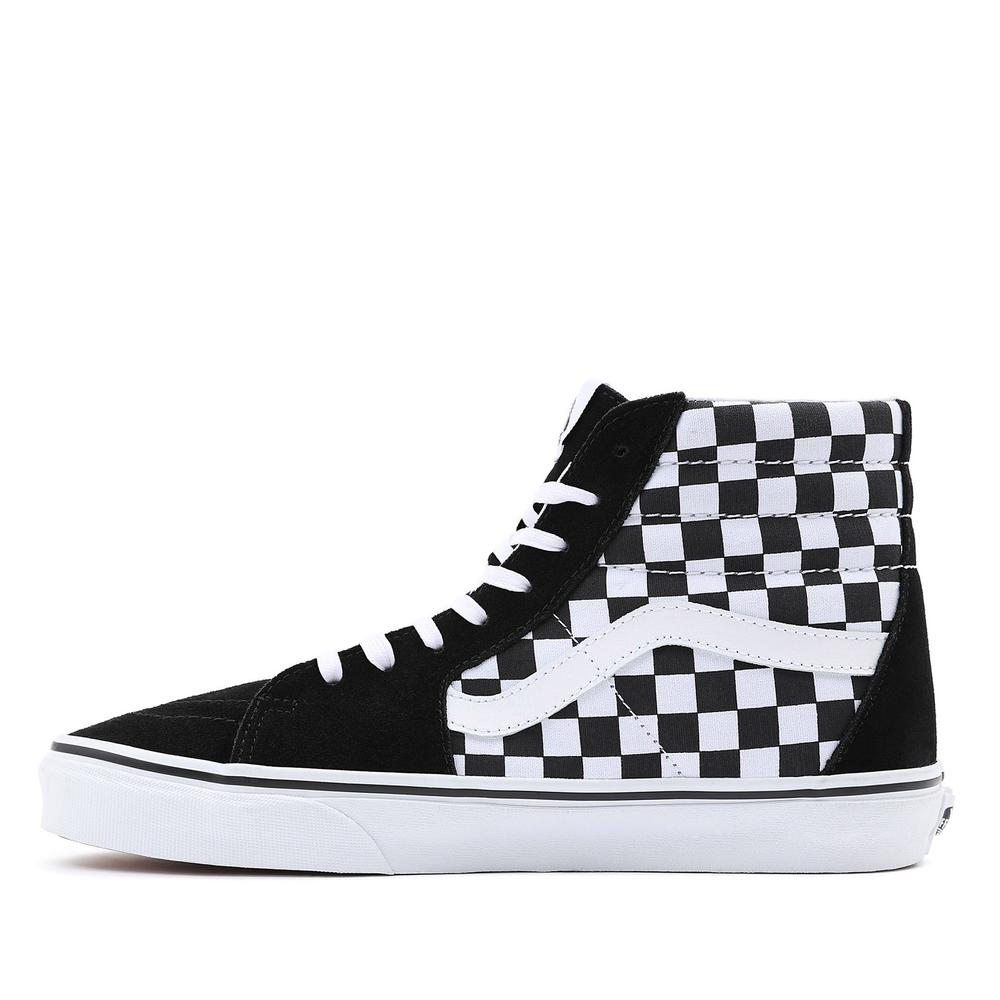 Buty Vans Checkerboard SK8-HI VN0A32QGHRK1 - czarne