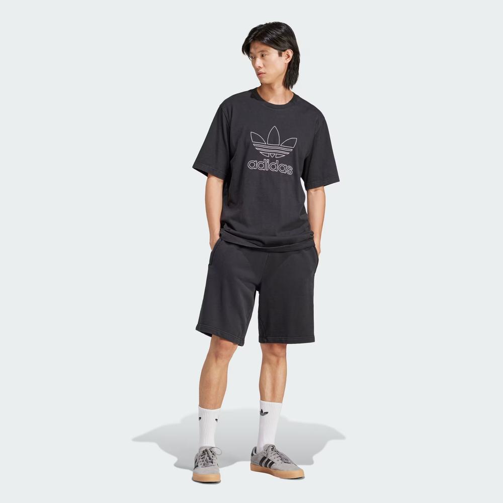 Koszulka adidas Originals Adicolor Outline Trefoil IU2347 - czarna
