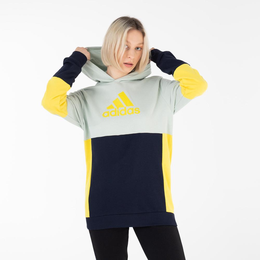 Bluza adidas Colorblock Fleece HN8567 - multikolor