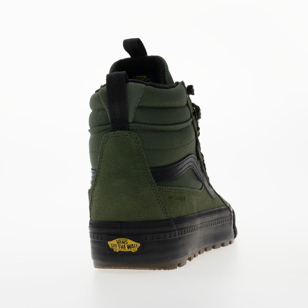 Buty męskie Vans SK8-Hi Waterproof Insulated VN000DAQ2031 - zielone