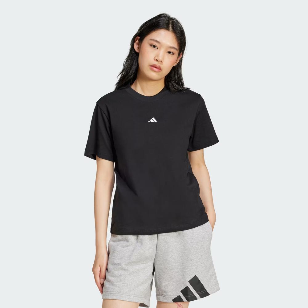 Koszulka damska adidas Sportswear Essentials Small Logo JC5943 - czarna