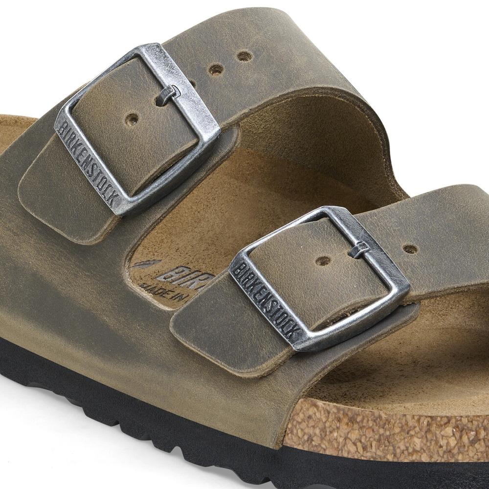 Klapki unisex Birkenstock Arizona 1027022 - zielone