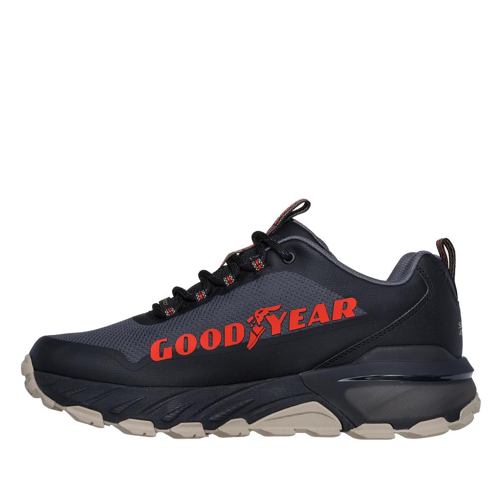 Buty męskie Skechers Max Protect Fast Track 237304BKMT - granatowe