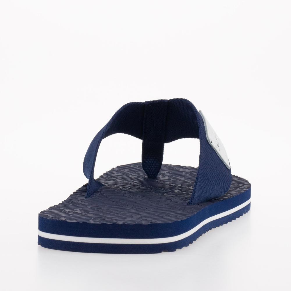 Japonki Calvin Klein Beach Sandal Woven Patch YM0YM00657-C7I - granatowe