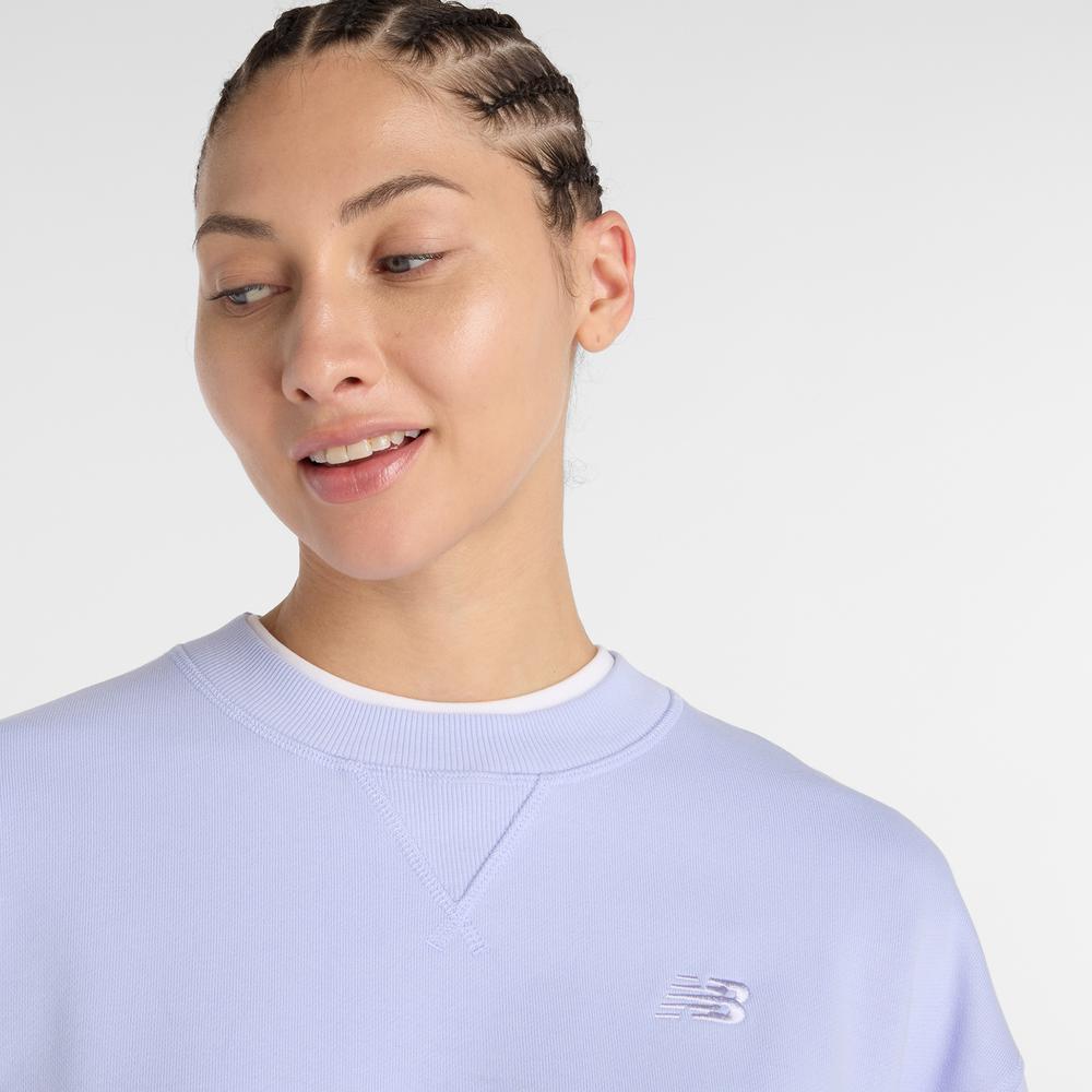 Bluza damska New Balance WT41500DYK - fioletowa