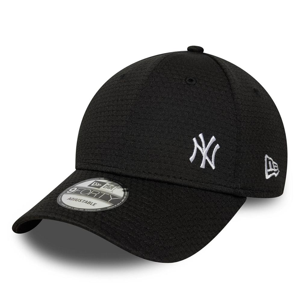Czapka męska New Era New York Yankees MLB Flawless Mesh 9FORTY 60691115 - czarna